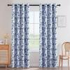 image:imageHVERSAILTEX Blackout Curtains 84 Inch Length 2 Panels Set Floral Print Curtain Drapes for Living Room Thermal Insulated Grommet Window Curtains for Bedroom  Traditional Floral in Sage and BrownFrench Jouy Flora in Blue