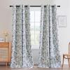 image:imageHVERSAILTEX Blackout Curtains 84 Inch Length 2 Panels Set Floral Print Curtain Drapes for Living Room Thermal Insulated Grommet Window Curtains for Bedroom  Traditional Floral in Sage and BrownFrench Jouy Flora in Sage