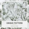image:imageHVERSAILTEX Blackout Curtains 84 Inch Length 2 Panels Set Floral Print Curtain Drapes for Living Room Thermal Insulated Grommet Window Curtains for Bedroom  Traditional Floral in Sage and BrownFrench Jouy Flora in Sage