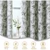 image:imageHVERSAILTEX Blackout Curtains 84 Inch Length 2 Panels Set Floral Print Curtain Drapes for Living Room Thermal Insulated Grommet Window Curtains for Bedroom  Traditional Floral in Sage and BrownFrench Jouy Flora in Sage