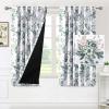 image:imageHVERSAILTEX Blackout Curtains 84 Inch Length 2 Panels Set Floral Print Curtain Drapes for Living Room Thermal Insulated Grommet Window Curtains for Bedroom  Traditional Floral in Sage and BrownFloral in Moss and Wheat
