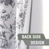 image:imageHVERSAILTEX Blackout Curtains 84 Inch Length 2 Panels Set Floral Print Curtain Drapes for Living Room Thermal Insulated Grommet Window Curtains for Bedroom  Traditional Floral in Sage and BrownFloral in Antique Green
