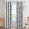 image:imageHVERSAILTEX Blackout Curtains 84 Inch Length 2 Panels Set Floral Print Curtain Drapes for Living Room Thermal Insulated Grommet Window Curtains for Bedroom  Traditional Floral in Sage and BrownFrench Jouy Flora in Sage