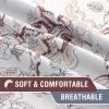 image:imageHVERSAILTEX Blackout Curtains 84 Inch Length 2 Panels Set Floral Print Curtain Drapes for Living Room Thermal Insulated Grommet Window Curtains for Bedroom  Traditional Floral in Sage and BrownFloral in Terracotta and Blue