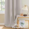 image:imageHVERSAILTEX Ivory Curtains for Bedroom Window Treatment Blackout Thermal Insulated Room Darkening Solid Grommet CurtainsDrapes for Living Room Set of 2 Panels 52 by 84 Inch Long IvoryCreamStone