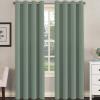 image:imageHVERSAILTEX Ivory Curtains for Bedroom Window Treatment Blackout Thermal Insulated Room Darkening Solid Grommet CurtainsDrapes for Living Room Set of 2 Panels 52 by 84 Inch Long IvoryCreamGreen Bay