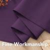 image:imageHVERSAILTEX Ivory Curtains for Bedroom Window Treatment Blackout Thermal Insulated Room Darkening Solid Grommet CurtainsDrapes for Living Room Set of 2 Panels 52 by 84 Inch Long IvoryCreamPlum Purple