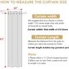 image:imageHVERSAILTEX Ivory Curtains for Bedroom Window Treatment Blackout Thermal Insulated Room Darkening Solid Grommet CurtainsDrapes for Living Room Set of 2 Panels 52 by 84 Inch Long IvoryCreamBaby Pink