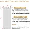 image:imageHVERSAILTEX Ivory Curtains for Bedroom Window Treatment Blackout Thermal Insulated Room Darkening Solid Grommet CurtainsDrapes for Living Room Set of 2 Panels 52 by 84 Inch Long IvoryCreamBaby Pink