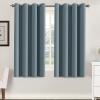 image:imageHVERSAILTEX Ivory Curtains for Bedroom Window Treatment Blackout Thermal Insulated Room Darkening Solid Grommet CurtainsDrapes for Living Room Set of 2 Panels 52 by 84 Inch Long IvoryCreamStone Blue