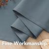 image:imageHVERSAILTEX Ivory Curtains for Bedroom Window Treatment Blackout Thermal Insulated Room Darkening Solid Grommet CurtainsDrapes for Living Room Set of 2 Panels 52 by 84 Inch Long IvoryCreamStone Blue