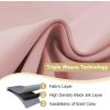 image:imageHVERSAILTEX Ivory Curtains for Bedroom Window Treatment Blackout Thermal Insulated Room Darkening Solid Grommet CurtainsDrapes for Living Room Set of 2 Panels 52 by 84 Inch Long IvoryCreamBaby Pink