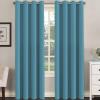 image:imageHVERSAILTEX Ivory Curtains for Bedroom Window Treatment Blackout Thermal Insulated Room Darkening Solid Grommet CurtainsDrapes for Living Room Set of 2 Panels 52 by 84 Inch Long IvoryCreamStorm Blue