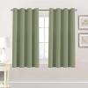 image:imageHVERSAILTEX Ivory Curtains for Bedroom Window Treatment Blackout Thermal Insulated Room Darkening Solid Grommet CurtainsDrapes for Living Room Set of 2 Panels 52 by 84 Inch Long IvoryCreamSage