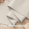 image:imageHVERSAILTEX Ivory Curtains for Bedroom Window Treatment Blackout Thermal Insulated Room Darkening Solid Grommet CurtainsDrapes for Living Room Set of 2 Panels 52 by 84 Inch Long IvoryCreamIvory