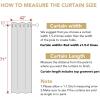 image:imageHVERSAILTEX Ivory Curtains for Bedroom Window Treatment Blackout Thermal Insulated Room Darkening Solid Grommet CurtainsDrapes for Living Room Set of 2 Panels 52 by 84 Inch Long IvoryCreamPlum Purple