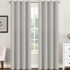 image:imageHVERSAILTEX Ivory Curtains for Bedroom Window Treatment Blackout Thermal Insulated Room Darkening Solid Grommet CurtainsDrapes for Living Room Set of 2 Panels 52 by 84 Inch Long IvoryCreamStone