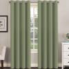 image:imageHVERSAILTEX Ivory Curtains for Bedroom Window Treatment Blackout Thermal Insulated Room Darkening Solid Grommet CurtainsDrapes for Living Room Set of 2 Panels 52 by 84 Inch Long IvoryCreamSage