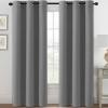 image:imageHVERSAILTEX Ivory Curtains for Bedroom Window Treatment Blackout Thermal Insulated Room Darkening Solid Grommet CurtainsDrapes for Living Room Set of 2 Panels 52 by 84 Inch Long IvoryCreamGrey