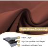 image:imageHVERSAILTEX Ivory Curtains for Bedroom Window Treatment Blackout Thermal Insulated Room Darkening Solid Grommet CurtainsDrapes for Living Room Set of 2 Panels 52 by 84 Inch Long IvoryCreamRust