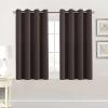 image:imageHVERSAILTEX Ivory Curtains for Bedroom Window Treatment Blackout Thermal Insulated Room Darkening Solid Grommet CurtainsDrapes for Living Room Set of 2 Panels 52 by 84 Inch Long IvoryCreamChocolate Brown
