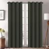 image:imageHVERSAILTEX Ivory Curtains for Bedroom Window Treatment Blackout Thermal Insulated Room Darkening Solid Grommet CurtainsDrapes for Living Room Set of 2 Panels 52 by 84 Inch Long IvoryCreamOlive