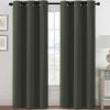 image:imageHVERSAILTEX Ivory Curtains for Bedroom Window Treatment Blackout Thermal Insulated Room Darkening Solid Grommet CurtainsDrapes for Living Room Set of 2 Panels 52 by 84 Inch Long IvoryCreamOlive