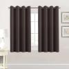 image:imageHVERSAILTEX Ivory Curtains for Bedroom Window Treatment Blackout Thermal Insulated Room Darkening Solid Grommet CurtainsDrapes for Living Room Set of 2 Panels 52 by 84 Inch Long IvoryCreamChocolate Brown