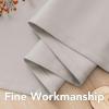 image:imageHVERSAILTEX Ivory Curtains for Bedroom Window Treatment Blackout Thermal Insulated Room Darkening Solid Grommet CurtainsDrapes for Living Room Set of 2 Panels 52 by 84 Inch Long IvoryCreamStone