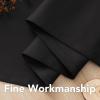 image:imageHVERSAILTEX Ivory Curtains for Bedroom Window Treatment Blackout Thermal Insulated Room Darkening Solid Grommet CurtainsDrapes for Living Room Set of 2 Panels 52 by 84 Inch Long IvoryCreamJet Black