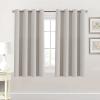 image:imageHVERSAILTEX Ivory Curtains for Bedroom Window Treatment Blackout Thermal Insulated Room Darkening Solid Grommet CurtainsDrapes for Living Room Set of 2 Panels 52 by 84 Inch Long IvoryCreamStone