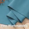 image:imageHVERSAILTEX Ivory Curtains for Bedroom Window Treatment Blackout Thermal Insulated Room Darkening Solid Grommet CurtainsDrapes for Living Room Set of 2 Panels 52 by 84 Inch Long IvoryCreamStorm Blue