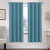 image:imageHVERSAILTEX Ivory Curtains for Bedroom Window Treatment Blackout Thermal Insulated Room Darkening Solid Grommet CurtainsDrapes for Living Room Set of 2 Panels 52 by 84 Inch Long IvoryCreamStorm Blue