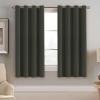 image:imageHVERSAILTEX Ivory Curtains for Bedroom Window Treatment Blackout Thermal Insulated Room Darkening Solid Grommet CurtainsDrapes for Living Room Set of 2 Panels 52 by 84 Inch Long IvoryCreamOlive