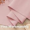 image:imageHVERSAILTEX Ivory Curtains for Bedroom Window Treatment Blackout Thermal Insulated Room Darkening Solid Grommet CurtainsDrapes for Living Room Set of 2 Panels 52 by 84 Inch Long IvoryCreamBaby Pink