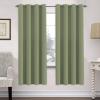 image:imageHVERSAILTEX Ivory Curtains for Bedroom Window Treatment Blackout Thermal Insulated Room Darkening Solid Grommet CurtainsDrapes for Living Room Set of 2 Panels 52 by 84 Inch Long IvoryCreamSage