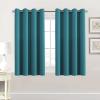 image:imageHVERSAILTEX Ivory Curtains for Bedroom Window Treatment Blackout Thermal Insulated Room Darkening Solid Grommet CurtainsDrapes for Living Room Set of 2 Panels 52 by 84 Inch Long IvoryCreamTurquoise Blue