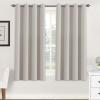 image:imageHVERSAILTEX Ivory Curtains for Bedroom Window Treatment Blackout Thermal Insulated Room Darkening Solid Grommet CurtainsDrapes for Living Room Set of 2 Panels 52 by 84 Inch Long IvoryCreamStone