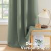 image:imageHVERSAILTEX Ivory Curtains for Bedroom Window Treatment Blackout Thermal Insulated Room Darkening Solid Grommet CurtainsDrapes for Living Room Set of 2 Panels 52 by 84 Inch Long IvoryCreamGreen Bay