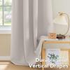 image:imageHVERSAILTEX Ivory Curtains for Bedroom Window Treatment Blackout Thermal Insulated Room Darkening Solid Grommet CurtainsDrapes for Living Room Set of 2 Panels 52 by 84 Inch Long IvoryCreamIvoryCream