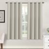 image:imageHVERSAILTEX Ivory Curtains for Bedroom Window Treatment Blackout Thermal Insulated Room Darkening Solid Grommet CurtainsDrapes for Living Room Set of 2 Panels 52 by 84 Inch Long IvoryCreamIvoryCream