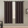 image:imageHVERSAILTEX Ivory Curtains for Bedroom Window Treatment Blackout Thermal Insulated Room Darkening Solid Grommet CurtainsDrapes for Living Room Set of 2 Panels 52 by 84 Inch Long IvoryCreamChocolate Brown