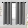 image:imageHVERSAILTEX Ivory Curtains for Bedroom Window Treatment Blackout Thermal Insulated Room Darkening Solid Grommet CurtainsDrapes for Living Room Set of 2 Panels 52 by 84 Inch Long IvoryCreamGrey