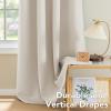 image:imageHVERSAILTEX Ivory Curtains for Bedroom Window Treatment Blackout Thermal Insulated Room Darkening Solid Grommet CurtainsDrapes for Living Room Set of 2 Panels 52 by 84 Inch Long IvoryCreamNatural