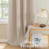 image:imageHVERSAILTEX Ivory Curtains for Bedroom Window Treatment Blackout Thermal Insulated Room Darkening Solid Grommet CurtainsDrapes for Living Room Set of 2 Panels 52 by 84 Inch Long IvoryCreamFog