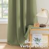 image:imageHVERSAILTEX Ivory Curtains for Bedroom Window Treatment Blackout Thermal Insulated Room Darkening Solid Grommet CurtainsDrapes for Living Room Set of 2 Panels 52 by 84 Inch Long IvoryCreamSage