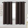image:imageHVERSAILTEX Ivory Curtains for Bedroom Window Treatment Blackout Thermal Insulated Room Darkening Solid Grommet CurtainsDrapes for Living Room Set of 2 Panels 52 by 84 Inch Long IvoryCreamChocolate Brown