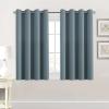 image:imageHVERSAILTEX Ivory Curtains for Bedroom Window Treatment Blackout Thermal Insulated Room Darkening Solid Grommet CurtainsDrapes for Living Room Set of 2 Panels 52 by 84 Inch Long IvoryCreamStone Blue
