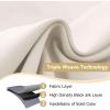 image:imageHVERSAILTEX Ivory Curtains for Bedroom Window Treatment Blackout Thermal Insulated Room Darkening Solid Grommet CurtainsDrapes for Living Room Set of 2 Panels 52 by 84 Inch Long IvoryCreamIvory