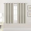 image:imageHVERSAILTEX Ivory Curtains for Bedroom Window Treatment Blackout Thermal Insulated Room Darkening Solid Grommet CurtainsDrapes for Living Room Set of 2 Panels 52 by 84 Inch Long IvoryCreamIvoryCream